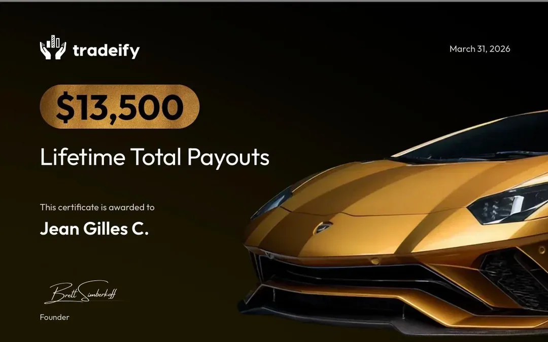 Payout propfirm membre JARVIS